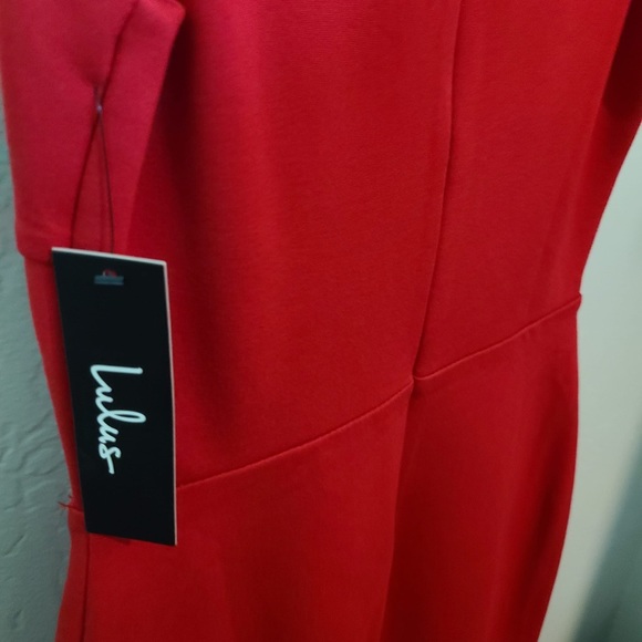 Red Bodycon Dress- Lulus - Picture 4 of 4